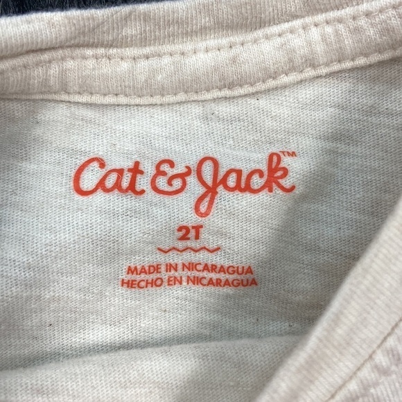 Cat & Jack Toddler Cotton Long Sleeve Graphic Shirt - Picture 4 of 5